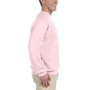 Sudadera de Hombre de Alta Calidad, Color Rosa Claro Sólido, para Uso Casual al Aire Libre, Cuello Redondo, a Bajo Precio - Product Image 3