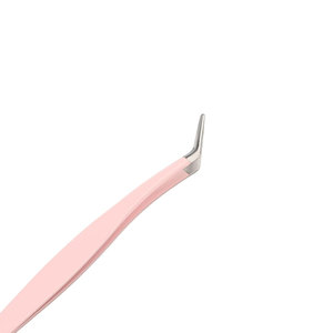 Professional Stainless Steel Eyelash Tweezers with Pointed Tip Durable 10mm Length Eyelash Extension <b>Tools</b> Latest Collection - Product Image 3