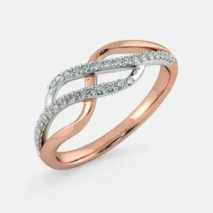 Natuurlijk Echt Lab Gegroeid 3ct Diamant Verlovingsring 18K Rose Goud Def Kleur Cvd Ring Op Bestelling Surat