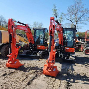 รถขุดขนาดเล็ก KX033-4 ขายดี ราคาโรงงาน คุณภาพดีที่สุด ปั๊มเกียร์ขนาดกะทัดรัด เครื่องยนต์ดีเซล แบริ่งคาวาซากิ - Product Image 1