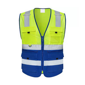 Chaleco de Seguridad Personalizado de Alta Visibilidad, Material de Algodón y Poliéster, Hecho en Pakistán - Product Image 2