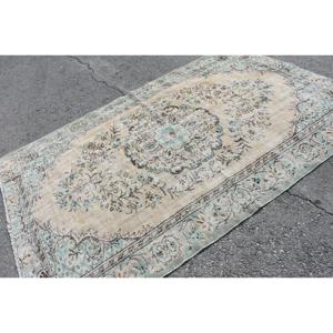 Alfombra Turca de 5.5x8.3 pies (169x254 cm), Alfombra Azul Vintage del Suroeste - Product Image 2