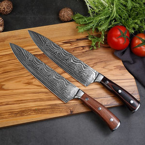 Cuchillo de Chef con Hoja de Acero Damasco Láser, Cuchillo de Cocina de Acero Inoxidable - Product Image 5