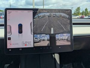2022 Tesla รุ่น Y ประสิทธิภาพการทำงาน AWD ใช้ไฟฟ้าซีดานยาง R20กระปุกเกียร์อัตโนมัติไฟพวงมาลัยซ้ายหนังสีดำด้านในเป็น ACC - Product Image 5