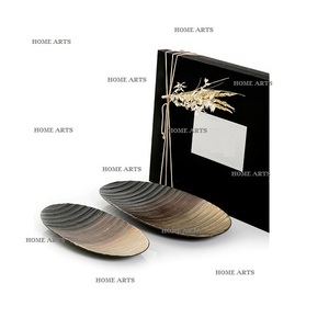 Cuenco de comida de acero inoxidable con soporte de hojas de latón Cuenco decorativo de forma redonda de calidad superior al precio más bajo - Product Image 5