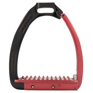SHEMAX 2023 ÉQUITATION À CHEVAL DE QUALITÉ SUPÉRIEURE ÉQUESTRE ALUMINIUM BROSSÉ ET MATÉRIAU POLYMÈRE SPÉCIAL FLEXIBILITÉ ÉTRIERS DE SÉCURITÉ - Product Image 2