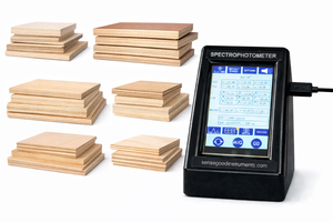 Professional 28mm Aperture Color Spectrophotometer for Wood Plywood Sunmica Laminate <b>Furniture</b> Surface Color Measurement - Product Image 4