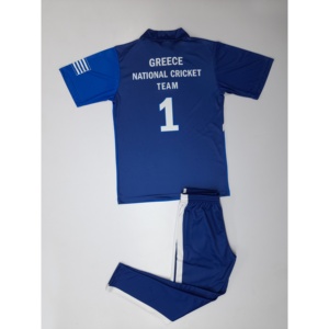 Ensemble d'uniformes de cricket personnalisés pour hommes |   Maillot et pantalon de cricket sublimés professionnels |   Tenue de sport respirante et à séchage rapide pour équipe - Product Image 3