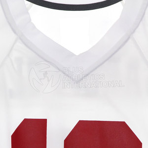 Camiseta de fútbol americano personalizada del equipo con nombre de equipo sublimado y camiseta de fútbol americano transpirable con gráficos - Product Image 3