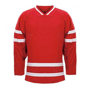 Maillots de hockey sur glace pour hommes MIRAJ INTERNATIONAL, personnalisables OEM, 100 % polyester respirant, ensembles uniformes, tissu 240g – Vente chaude - Product Image 4