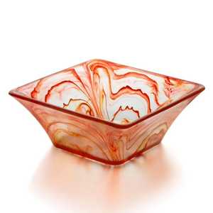 Tazón de resina pulido azul profundo ecológico desechable hecho a mano juego de cuencos para servir estilo americano regalo de negocios ensalada casera - Product Image 4