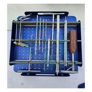 Juego de instrumentos DHS DCS de acero inoxidable Manual de alta calidad para cirugía de implante de tornillo de cadera dinámico uso hospitalario - Product Image 3