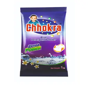 Недавно поступившее синее моющее средство Chhokra с дополнительной мощностью, моющее средство для глубокой очистки, порошок для стирки, используется экспортерами