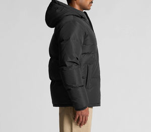 Designer Long Thin Puffer <b>Jacket</b> Fashion Forward <b>Summer</b> Coat Trendy Style Warm Padded Modern Cut Front Waterproof Pakistan - Product Image 6