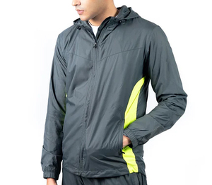 Conjunto de chándal cortavientos para correr hecho a medida, ropa deportiva, chándal de nailon cortavientos de dos piezas para hombre - Product Image 3