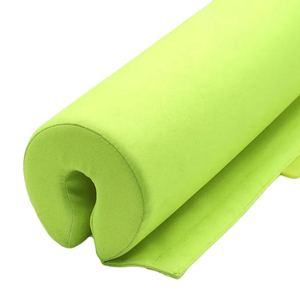 High Density Foam <b>Barbell</b> Pad for Squats Hip Thrusts Glute gym Training breathable Anti Slip PU Leather Bar <b>Barbell</b> Pad - Product Image 5