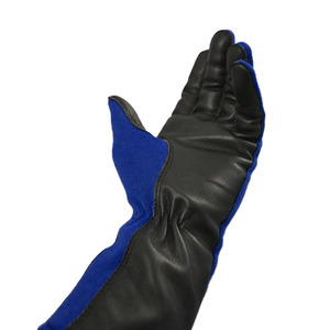 2025 meilleure qualité cuir pilote gants Nomex vol Flyers gants conception personnalisée Logo antidérapant léger gants de sécurité - Product Image 6