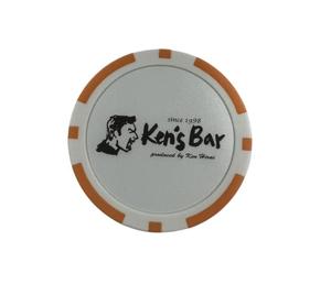 Jetons de poker en argile Monte Carlo trois tons, 14g, 40mm, durables, pour joueurs de poker, faible MOQ, personnalisables, vente en gros - Product Image 5