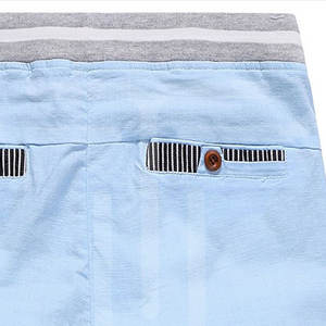 Short de fitness d'été décontracté pour hommes, design à motifs solides, emballage personnalisé, vente en gros de vêtements décontractés - Product Image 4