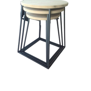 Meubles modernes de haute qualité, Table basse, Table de salon, Center de loisirs, avec cadre en métal, offre spéciale - Product Image 3