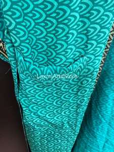 Kimono de Seda Crepé Hecho a Mano en India, con Cintura Elástica, para Playa o Descanso, Estilo Boho, para Mujer, Primavera, Verano, Otoño - Product Image 4