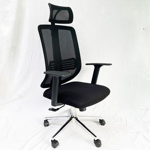 Women's Comfortable Swivel <b>Office</b> <b>Chair</b> <b>with</b> <b>Headrest</b> - Product Image 4