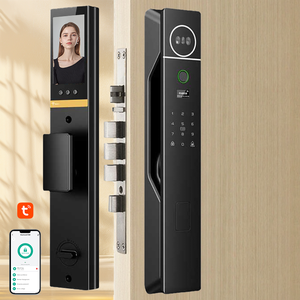 Système de sécurité par caméra pour porte d'entrée Tuya APP Interphone vocal Serrure de porte numérique Reconnaissance faciale 3D Serrure de porte intelligente avec caméra - Product Image 2