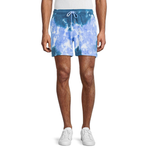 Pantalones cortos de sudor Tie Dye de alta calidad para hombre, diseño personalizado, estilo informal, venta al por mayor a bajo precio con opciones de personalización - Product Image 1