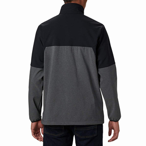 Nouveauté veste softshell de sport décontractée pour hommes 100% coton pull coupe-vent à capuche d'hiver veste d'impression en relief pour hommes - Product Image 6