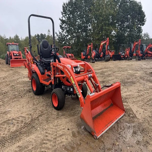 new/used 4WD Kubota BX25D Sub-Compact Diesel Tractor With Front And Backhoe Loader Farm <b>Machinery</b> Tractor Ready To Ship - Product Image 1
