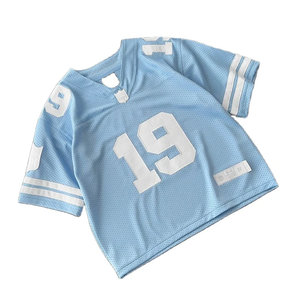 Jersey streetwear surdimensionné à séchage rapide, respirant, léger, épaules tombantes, impression de logo personnalisée, caractéristiques de séchage rapide, OEM disponible - Product Image 5