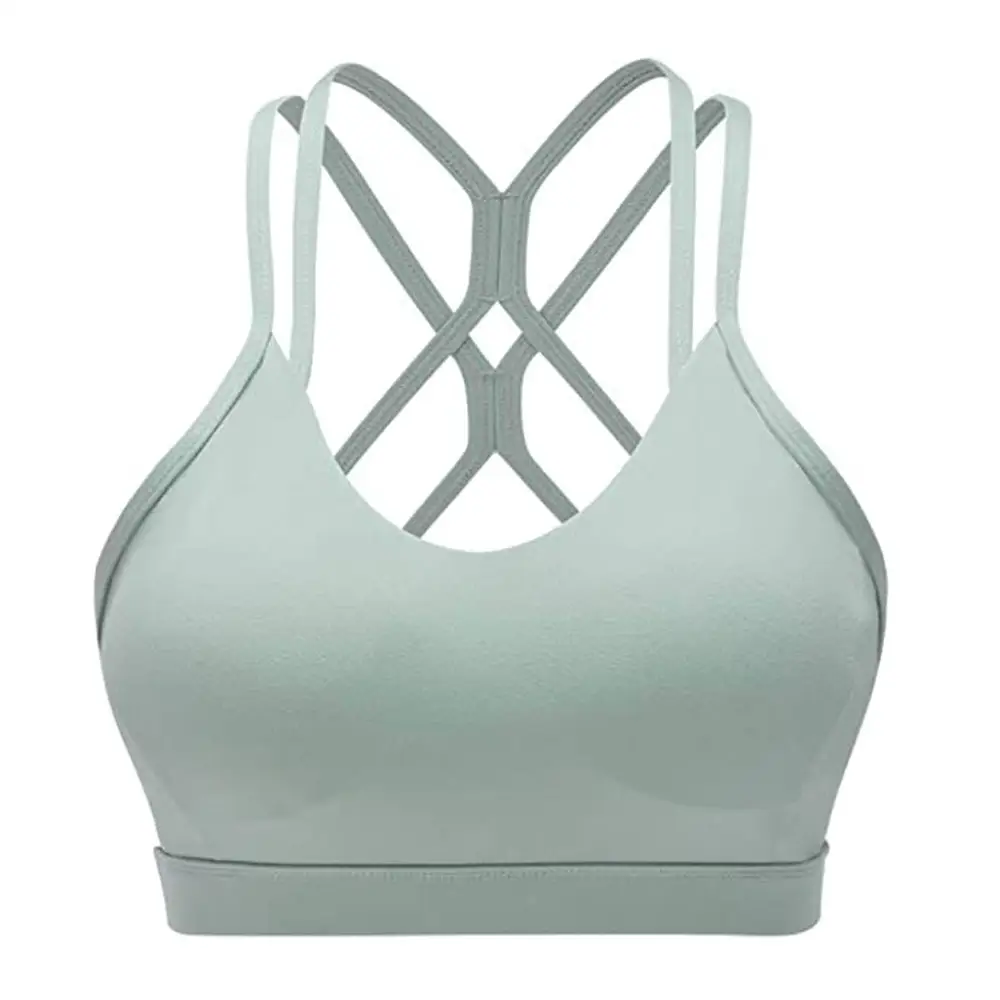 Stile caldo nuovo sport su misura donna donna donna reggiseno sportivo bellezza posteriore Yoga reggiseno sportivo per adulti donna