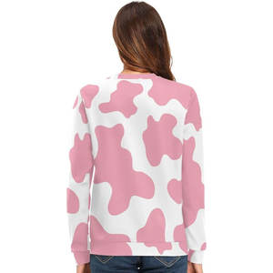 2024, ropa de moda personalizada, sudadera para mujer, Jersey informal de alta calidad, puños acanalados, sudadera para mujer - Product Image 2