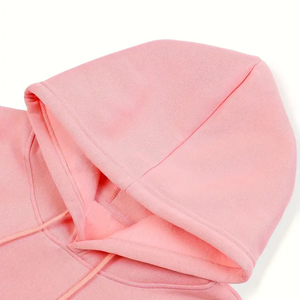 Sweat à capuche de couleur unie pour hommes-Coupe ample confortable avec poche kangourou-Pull élégant d'automne et d'hiver pour des vêtements décontractés confortables - Product Image 3