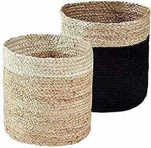 Jardinière en coton naturel pour décoration et rangement de jouets - Product Image 2