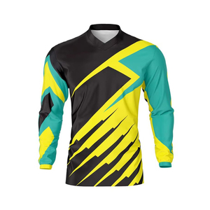 Nueva Camiseta de Carreras Personalizada 100% Poliéster, Manga Larga, Resistente al Viento, Transpirable, Estampada, para Motocross, Automovilismo y Motociclismo - Product Image 5