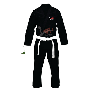 Logo personnalisé uniforme de Jui Jitsu 100% coton 450GSM tissu OEM Arts martiaux vêtements de karaté BJJ Judo Taekwondo Jiu Jitsu Gi MMA - Product Image 3