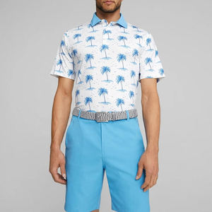 Jersey de manga corta personalizado para hombre 100%, ropa informal de secado rápido de alta calidad, tejido de punto transpirable, patrón sólido para polos - Product Image 5