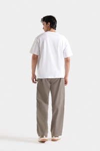 T-shirts d'été en coton pour hommes, hauts de marque décontractés de couleurs unies - Product Image 3