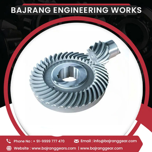 Engranajes cónicos en espiral personalizados de hierro de acero 100% de alta calidad, núcleo de motor de maquinaria, nueva condición, precio competitivo, núcleo OEM - Product Image 6