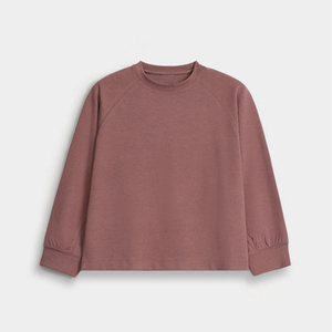 Sudaderas de Algodón Suave para Mujer, Color Rosa Polvoriento, Moda Pakistaní, Cuello Redondo, Casuales, para Invierno, Venta al Por Mayor - Product Image 1