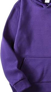 Nouveaux ensembles de survêtements d'hiver pour hommes, à capuche, unis, chauds, 100% coton, de haute qualité, OEM, vente en gros, vêtements de sport et de course - Product Image 6