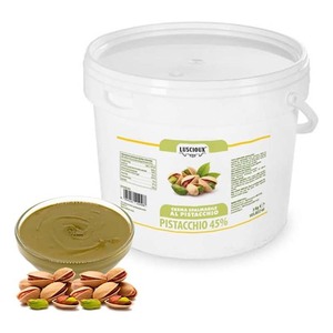 Seau à crème de pistache 1 kg 45% de tartinade aux noix de qualité supérieure pour la pâtisserie, les desserts, les glaces et les acheteurs au détail - Product Image 3