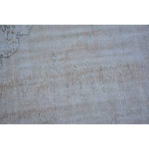 พรมขนสัตว์สีเบจคลาสสิกทันสมัยขนาด3.3x3.3ฟุตงานแฮนด์เมดสไตล์ตุรกีแบบเย็บปะติดทำจากยางแบบด้านหลังสไตล์ขนกระต่ายเทียม - Product Image 5