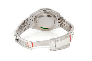 Montre-bracelet automatique à cadran noir de haute qualité Iced Moissanite Classic Day Just Excellent Caractéristiques Chiffres Verre pour les entreprises - Product Image 3