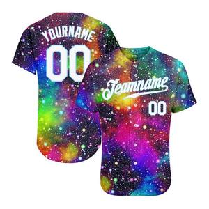 เสื้อเบสบอลไล่เฉดสีดำส้มแบบกำหนดเอง ผลิตจากโพลีเอสเตอร์ 100% เป็นมิตรต่อสิ่งแวดล้อม ป้องกันรังสียูวี ระบายเหงื่อ แห้งเร็ว ระบายอากาศได้ดี - Product Image 6