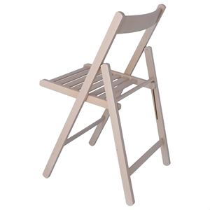 เก้าอี้สวน WELL HOME รุ่น BAS ดีไซน์ไม้บีชเคลือบสีขาว ขนาด 43x47x79 ซม. - Product Image 4