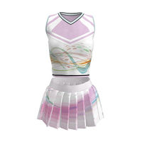 Uniforme de pom-pom girl femmes grande taille uniformes de pom-pom girl uniformes de pom-pom girl à manches longues pour jeunes du secondaire personnalisés