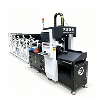 Máquina de Corte de Tubos por Láser de Fibra Eficiente para Perfilado Preciso de Tuberías Industriales, Cortadora de Alta Velocidad y Gran Resistencia, Mandril de 90 mm, 3000W