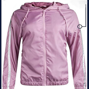 High Quality <b>Lightweight</b> Men's Polyester Windbreaker <b>Jacket</b> Custom Waterproof Hooded Casual Sports Windbreak Front Logo Position - Product Image 2